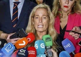 La consejera de Economía y Hacienda de la Comunidad de Madrid, Rocío Albert, atiende a los medios de comunicación a su salida del Consejo de Política Fiscal y Financiera (CPFF).