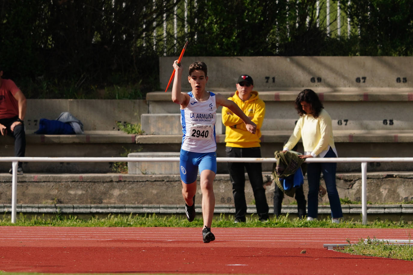 Otra tarde de gran atletismo en el Control Primavera Ayuntamiento de Salamanca