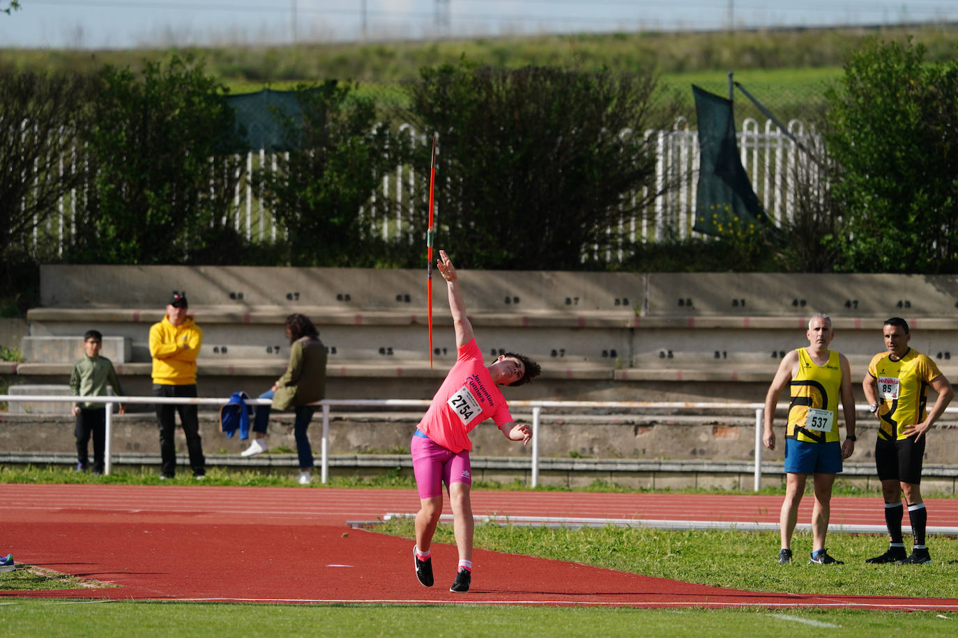 Otra tarde de gran atletismo en el Control Primavera Ayuntamiento de Salamanca
