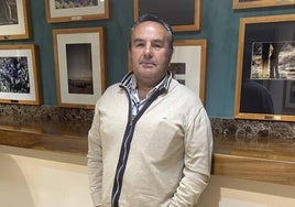 Javier Cuesta, agricultor con explotación en Topas.
