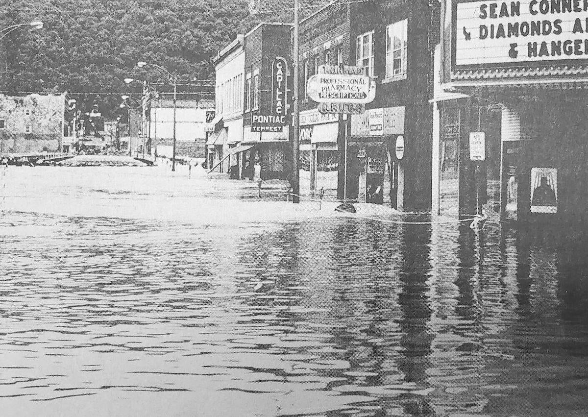 Imagen secundaria 1 - Salamanca NY, tras la inundación de 1972.