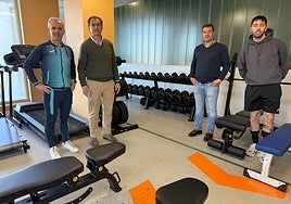 Nuevo equipamiento del gimnasio de Aldeatejada.