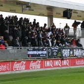 Aficionados de Unionistas en una visita a Lezama.
