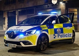 Coche de la Policía Local de Salamanca.