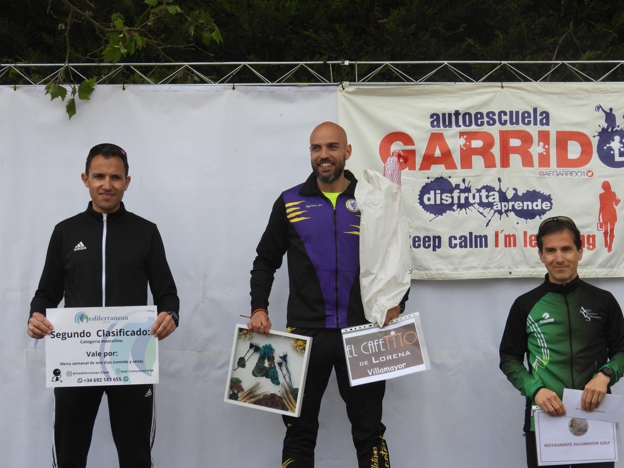 Héctor Rodríguez y Verónica Sánchez son los más rápidos en Villamayor