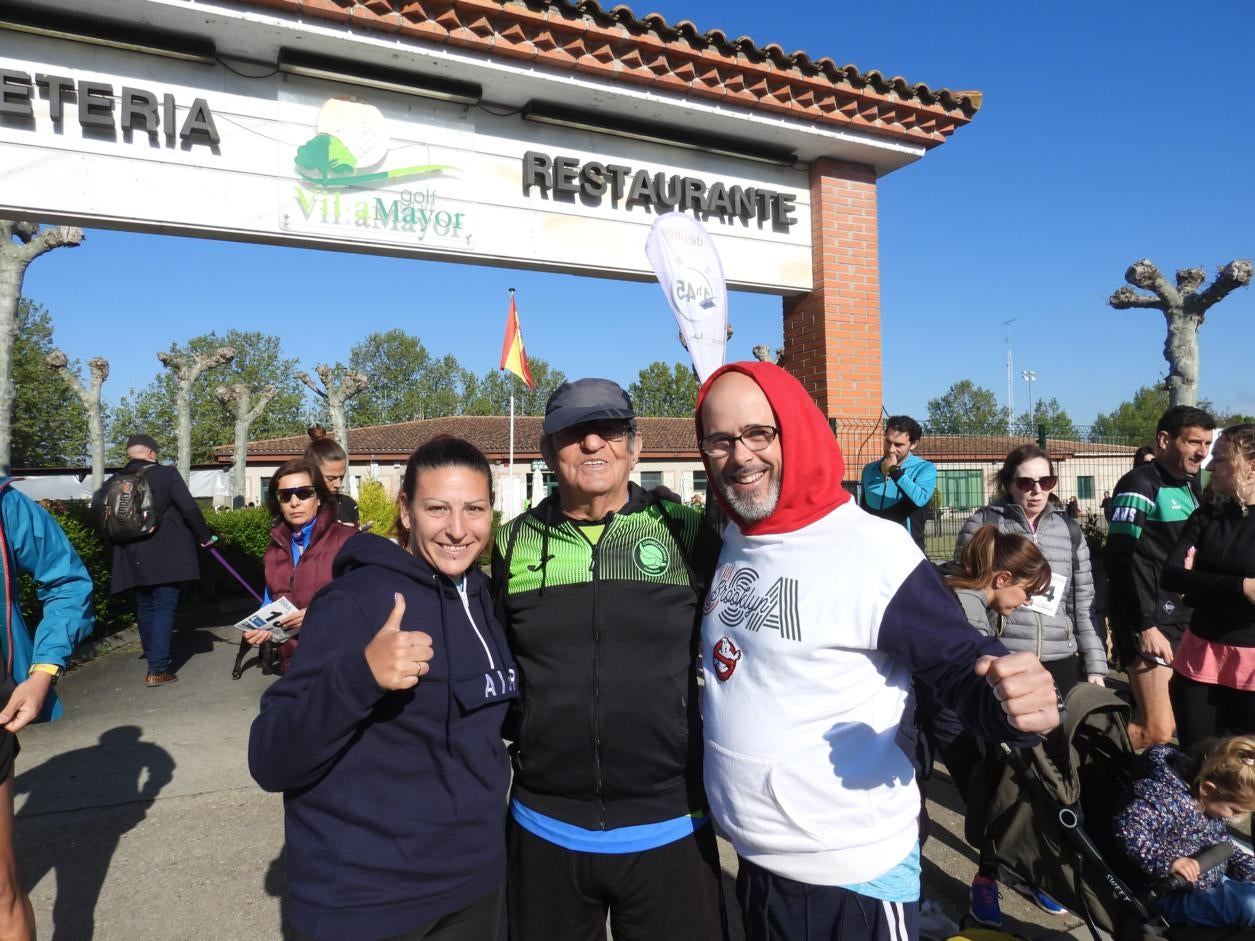 Héctor Rodríguez y Verónica Sánchez son los más rápidos en Villamayor