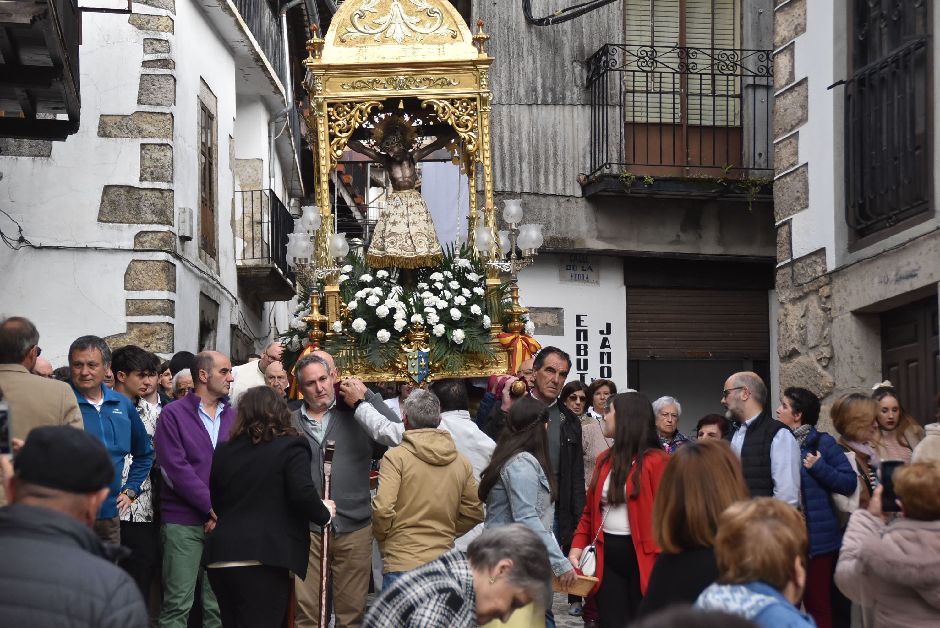 El Cristo del Refugio hace historia en Candelario