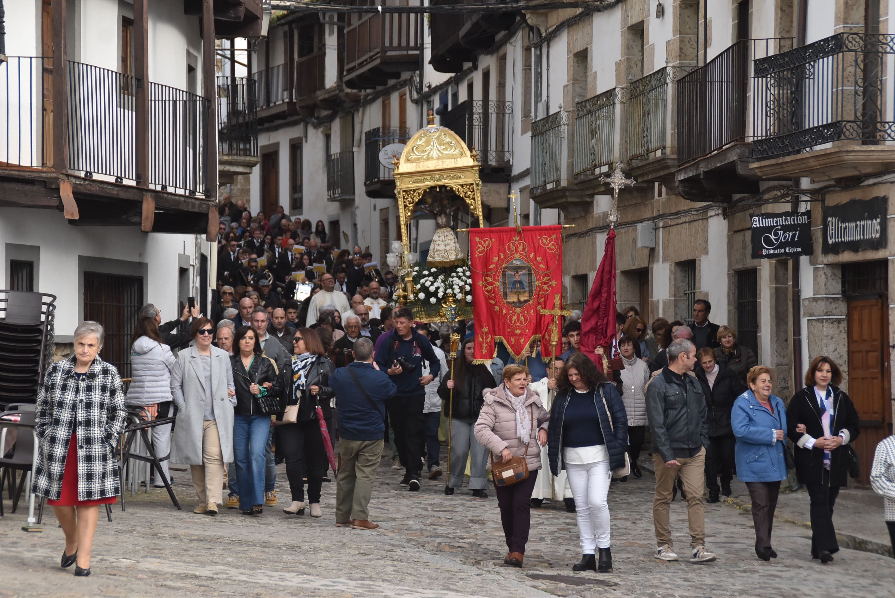 El Cristo del Refugio hace historia en Candelario