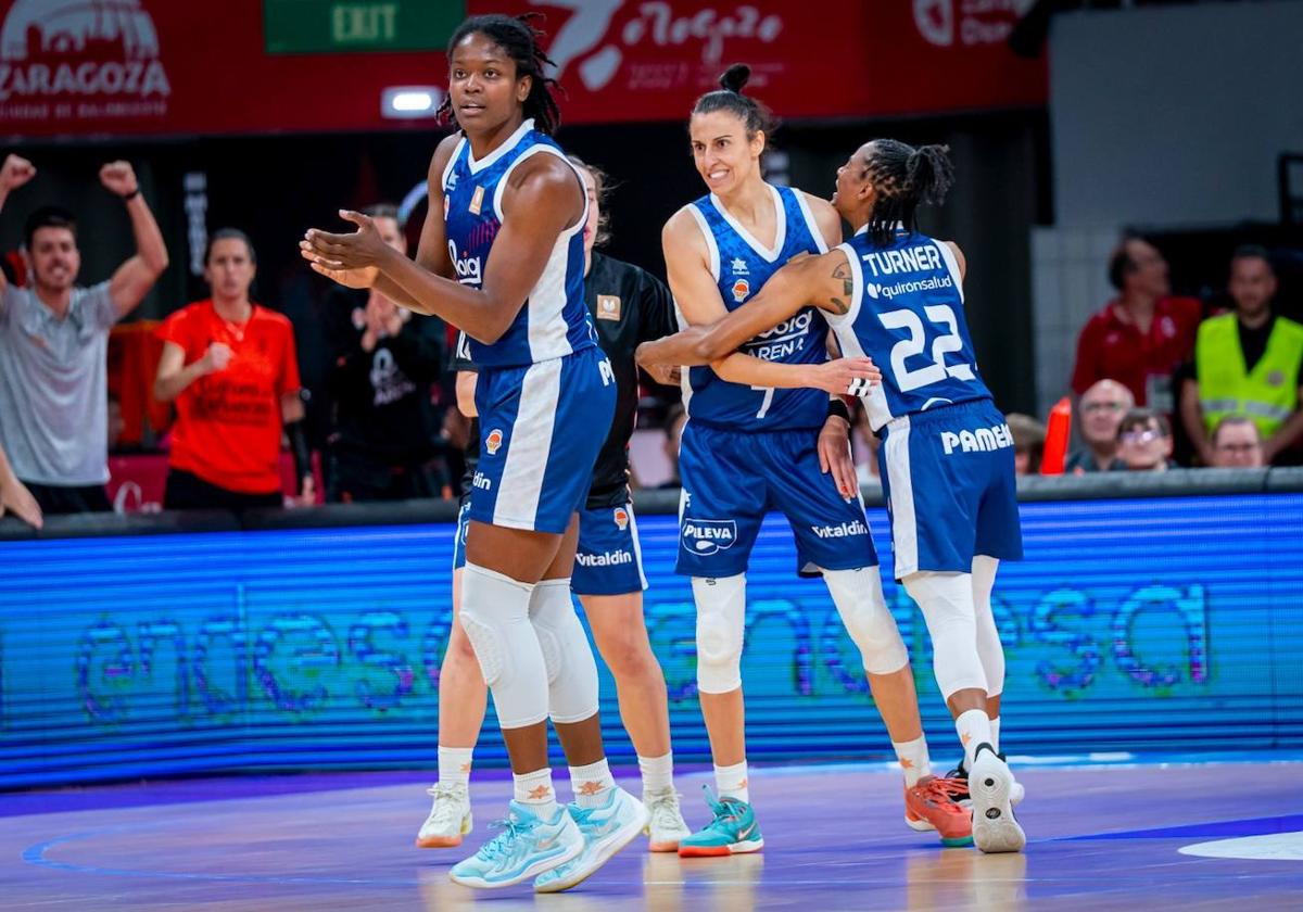 El Valencia Basket vuelve a ganar al Casademont Zaragoza y repite como campeón de la Liga Femenina (63-71)