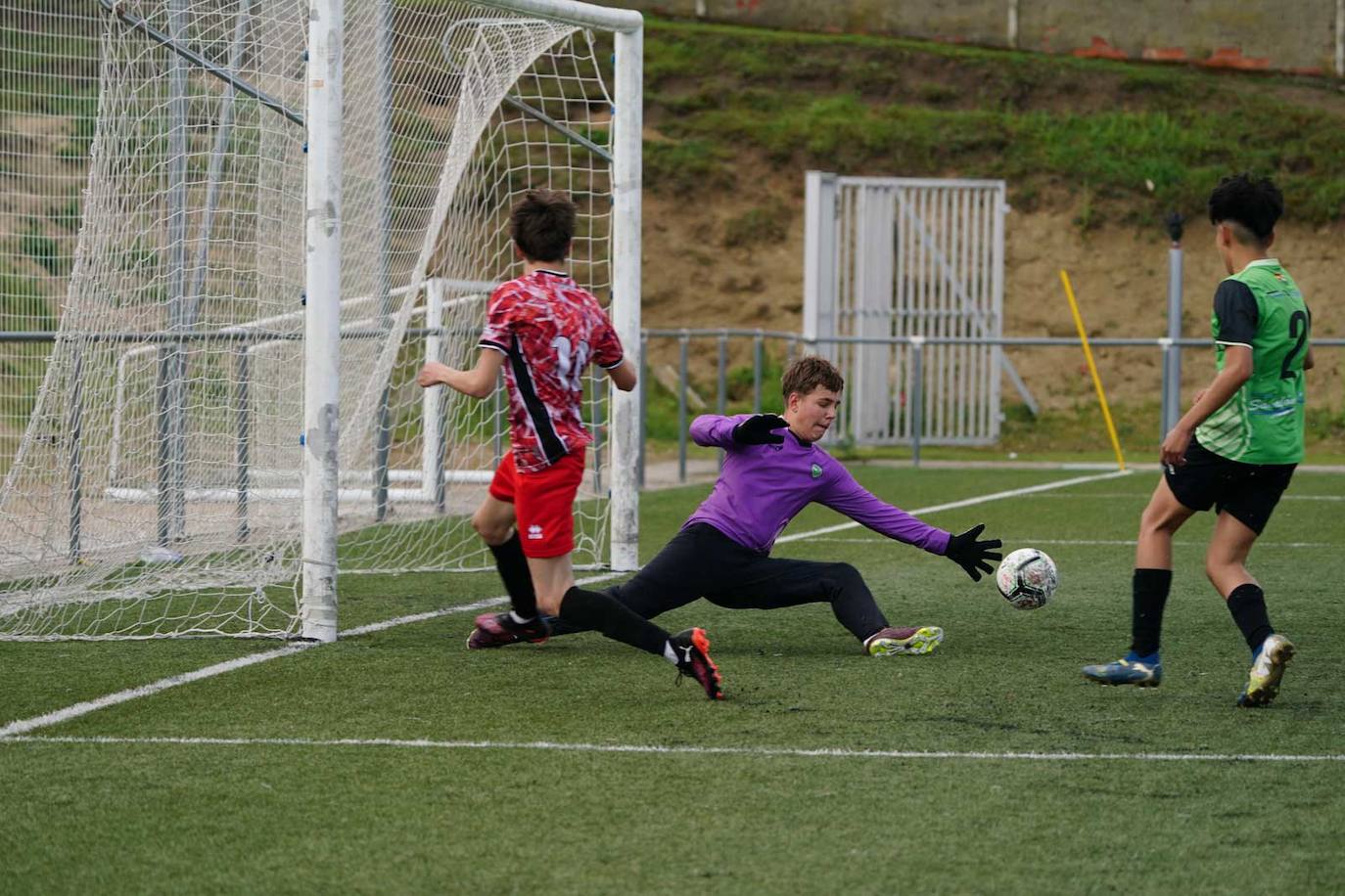 Las mejores imágenes de la última jornada del fútbol base