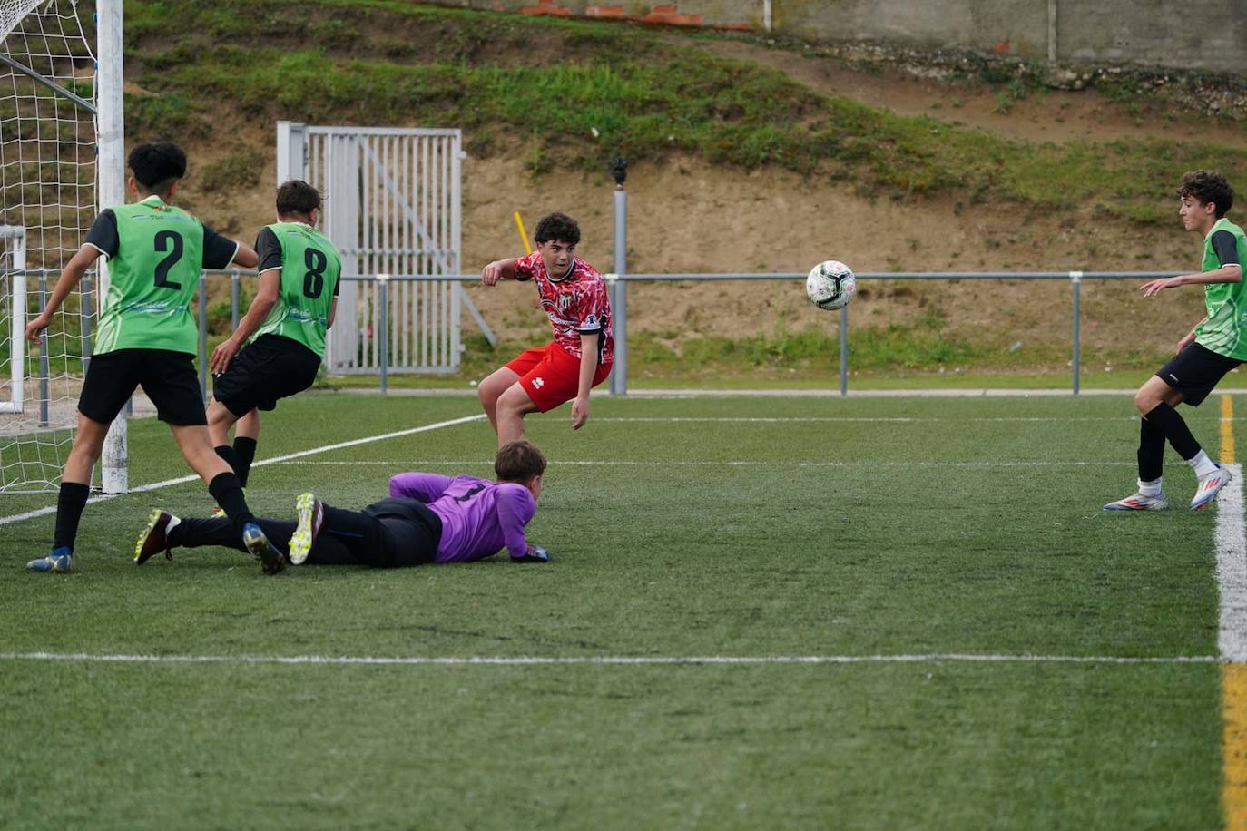Las mejores imágenes de la última jornada del fútbol base