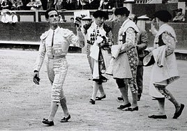 El Viti en una tarde de triunfo en la plaza de Las Ventas.