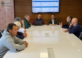 Mañana intensa en la Lonja de Salamanca.