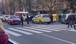 Trasladado al Hospital en UVI móvil un niño atropellado en Federico Anaya