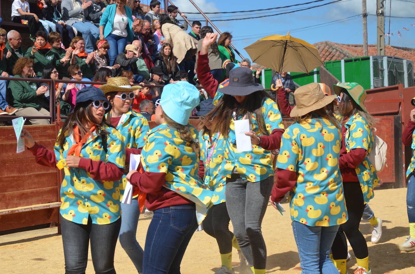 Desfile de disfraces, uno de los momentos más divertidos.