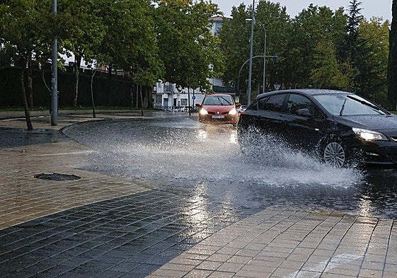 Imagen de un día lluvioso.