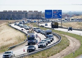 Obras en la circunvalación.