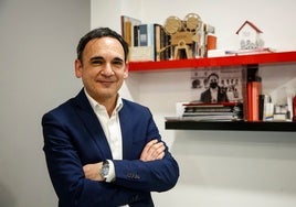 Paco Gómez, en los estudios de La 8 Salamanca.