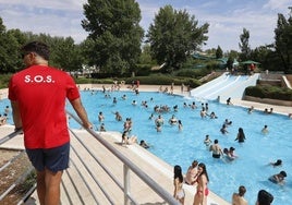 Imagen de la piscina de la Aldehuela.