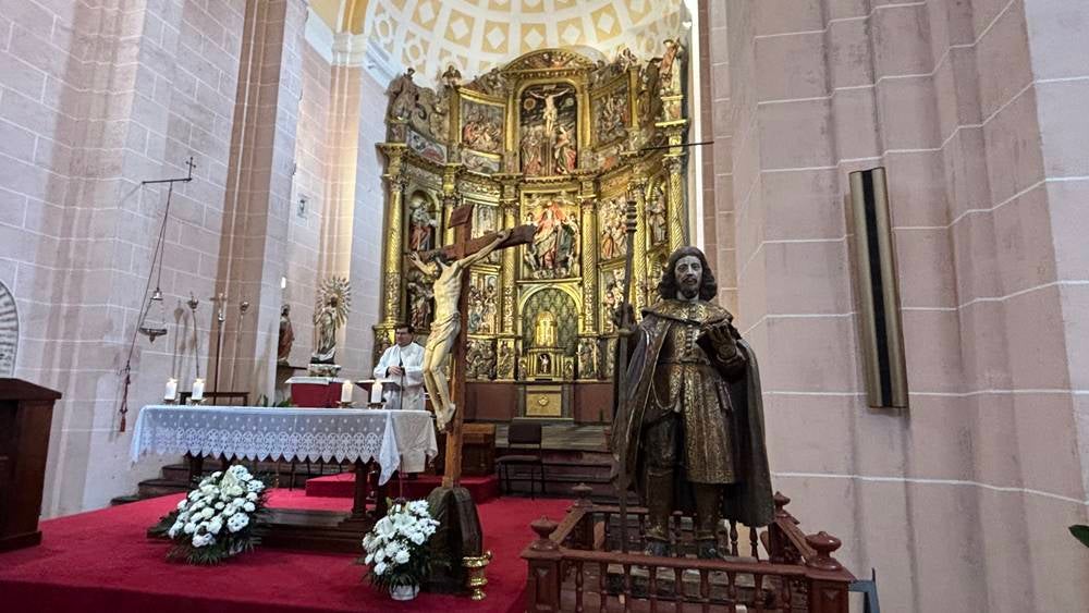 Procesión con San Isidro en Cantalapiedra