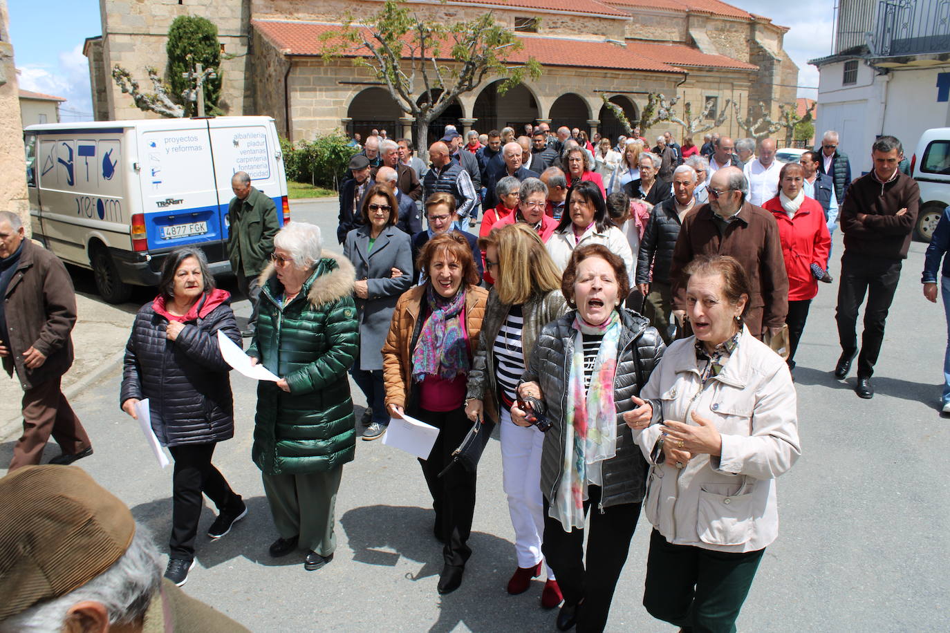 Día de fiesta en Cespedosa de Tormes para honrar a San Isidro