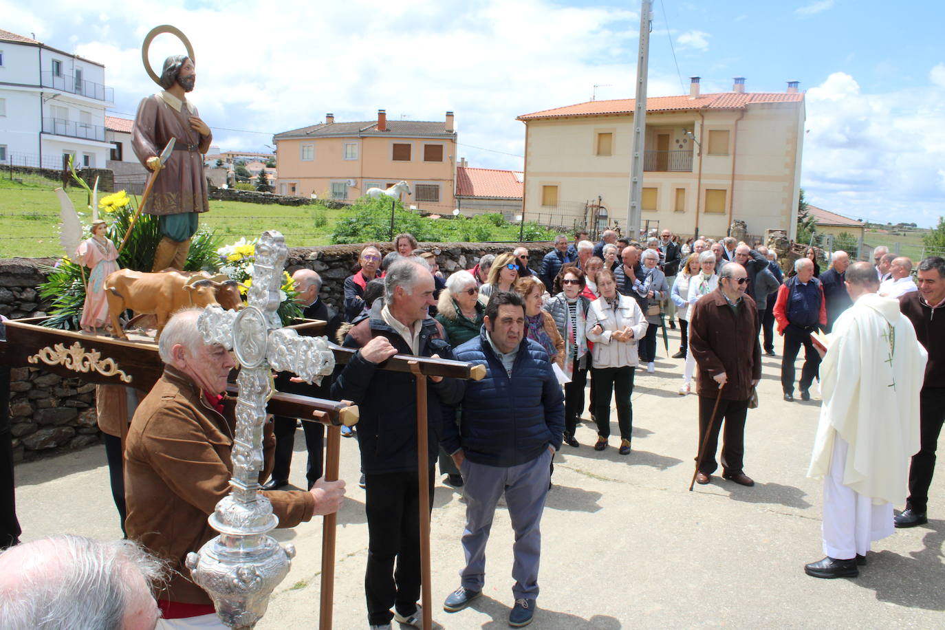 Día de fiesta en Cespedosa de Tormes para honrar a San Isidro