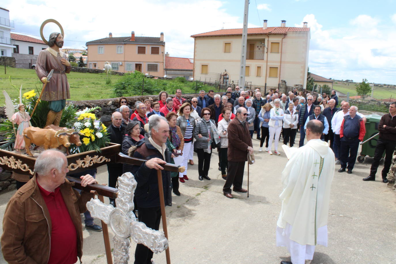 Día de fiesta en Cespedosa de Tormes para honrar a San Isidro