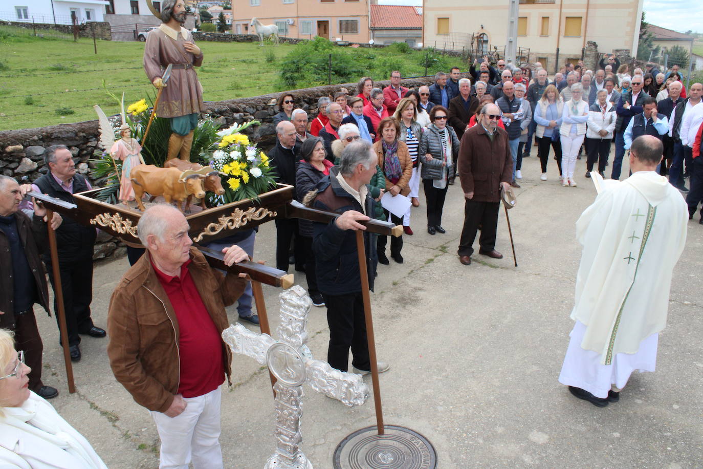 Día de fiesta en Cespedosa de Tormes para honrar a San Isidro