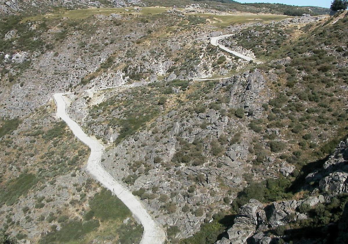 Una imagen del Puerto del Pico en Ávila.