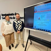 Los ediles Mari Cruz Gacho y Norberto Flores.