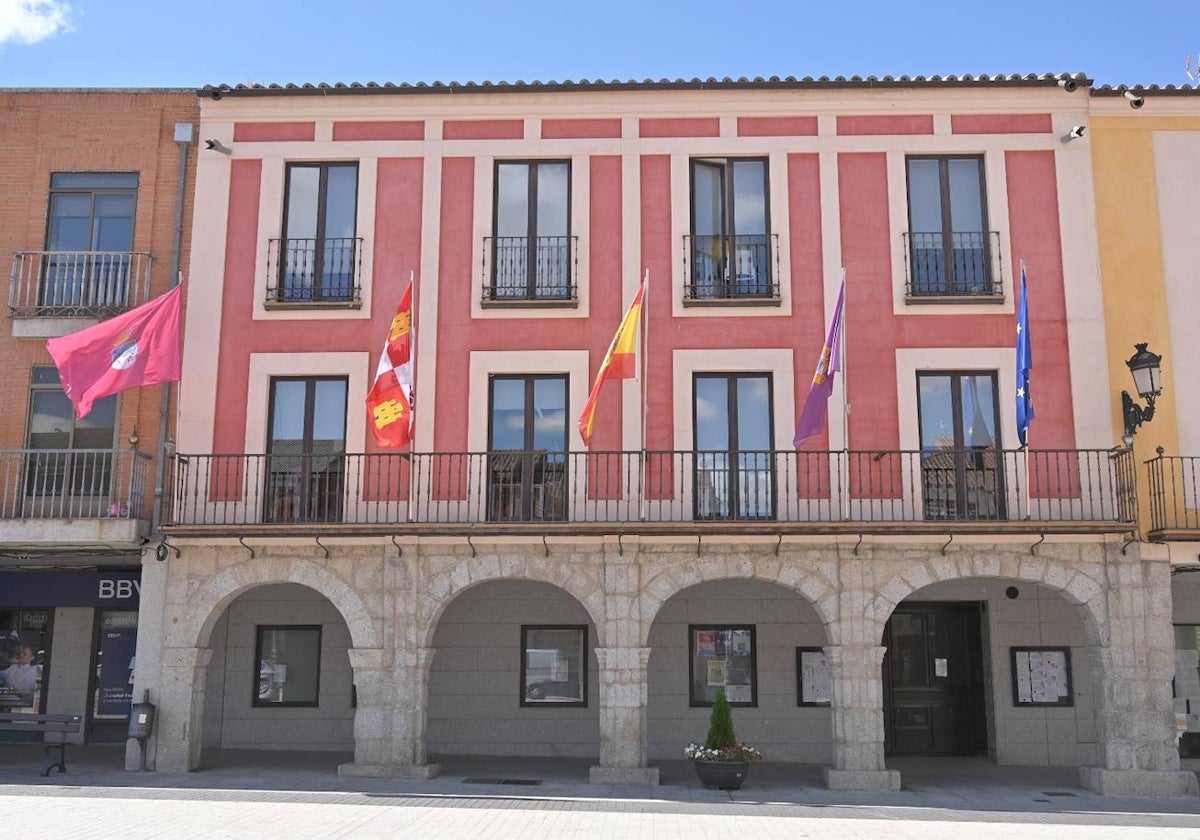 Fachada del Ayuntamiento de Peñaranda de Bracamonte.