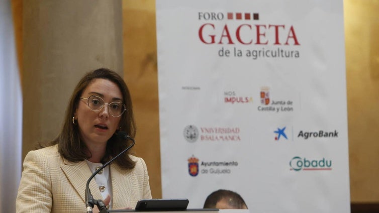 María González Corral, consejería de Agricultura, Ganadería y Desarrollo Rural de la Junta.