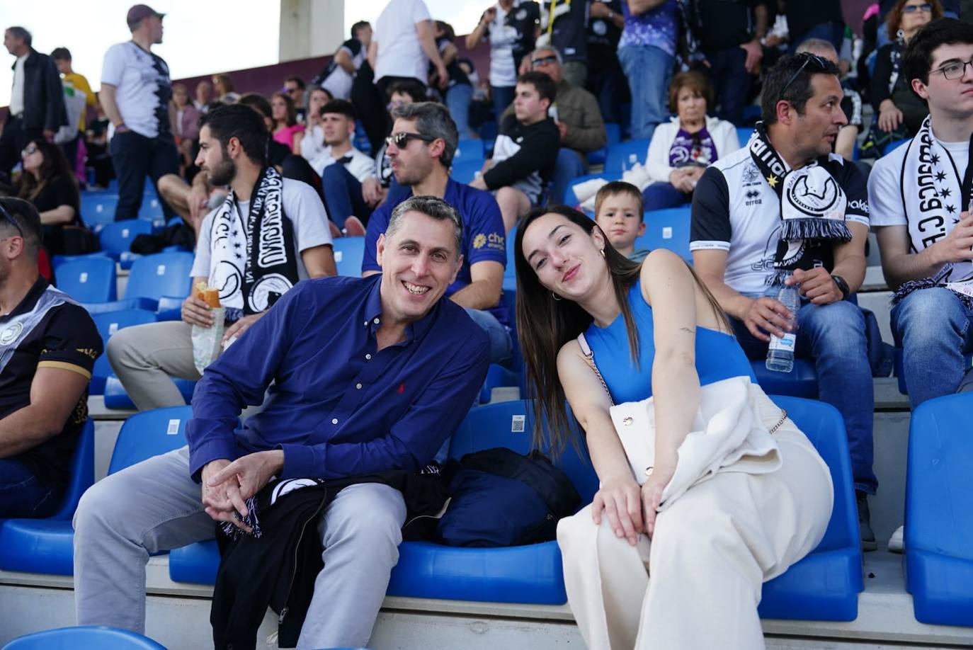 Búscate en la grada del Reina Sofía en el partido entre Unionistas y la SD Tarazona