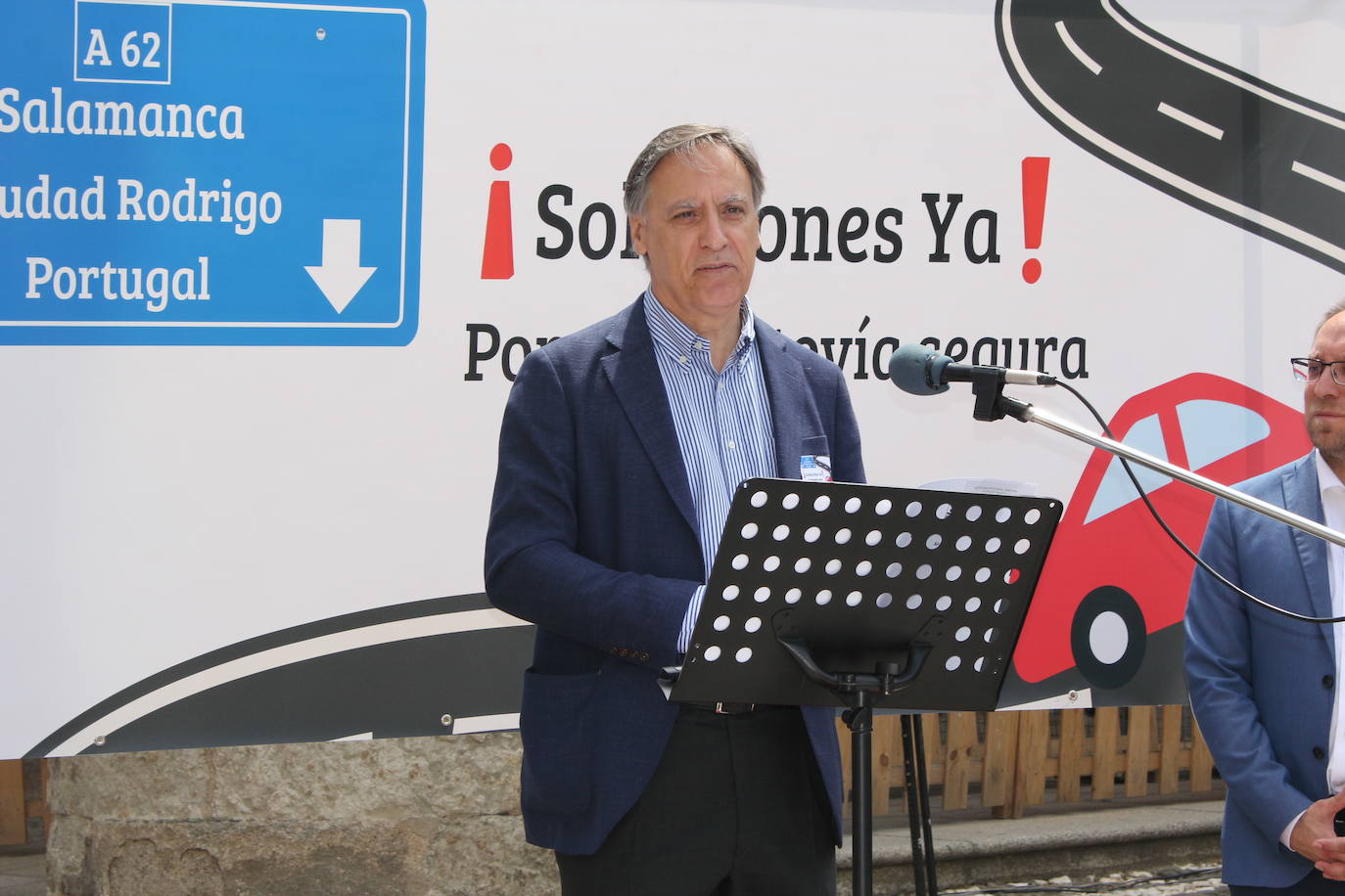 Clamor en Ciudad Rodrigo por el arreglo urgente de la A-62