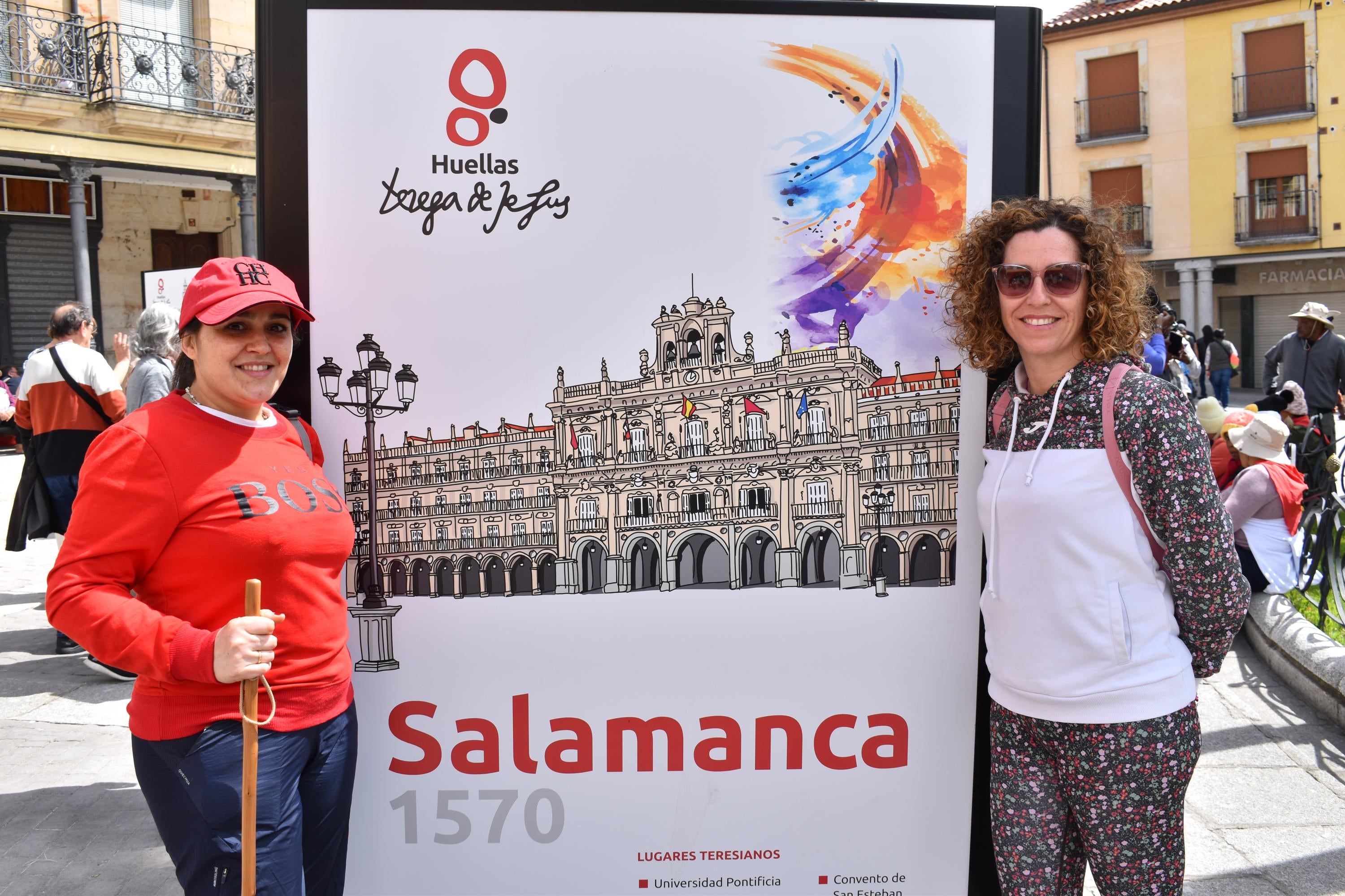En bicicleta y andando por la Vía Verde de la Plata para llegar a Alba de Tormes desde Salamanca