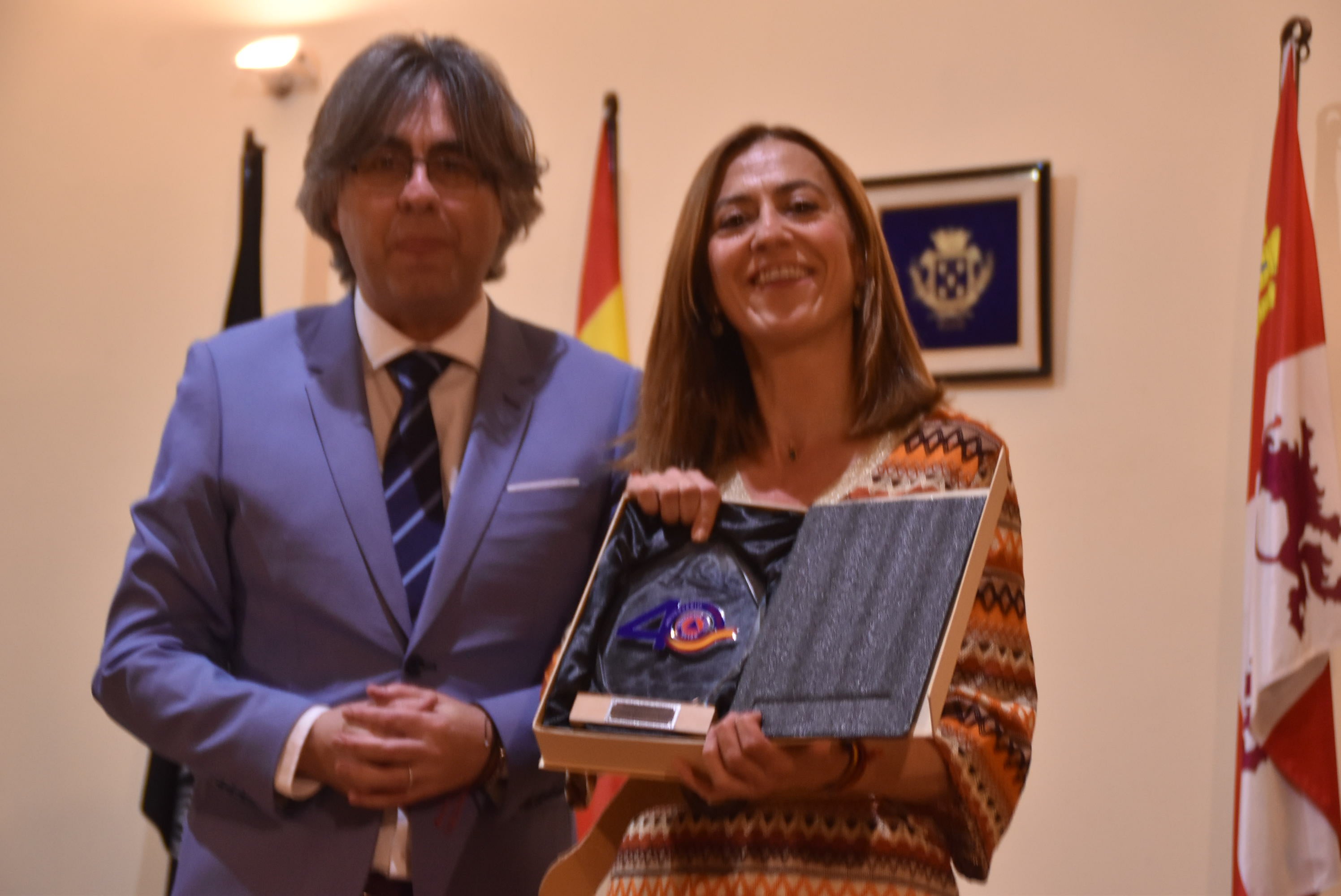 Béjar celebra el 40 aniversario de Protección Civil con una jornada de exhibición y reconocimientos