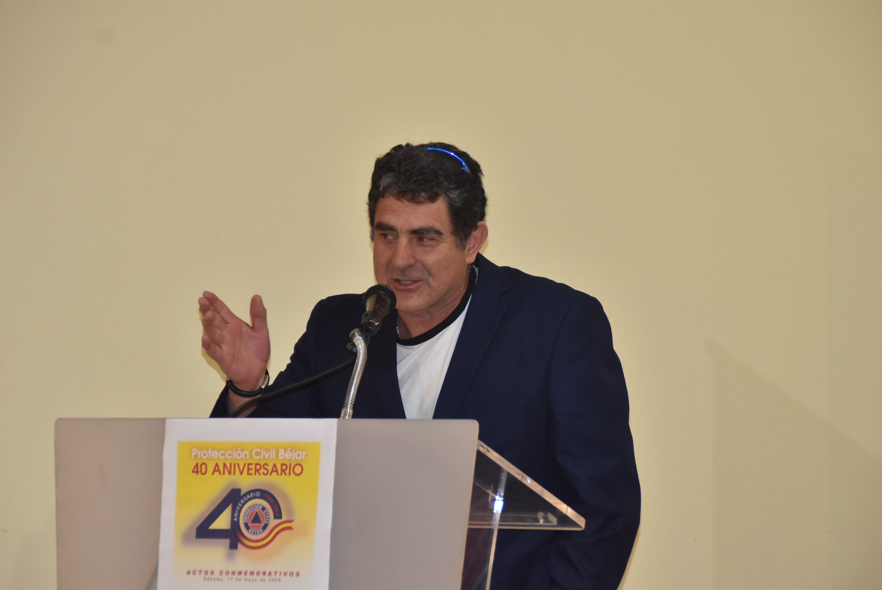 Béjar celebra el 40 aniversario de Protección Civil con una jornada de exhibición y reconocimientos