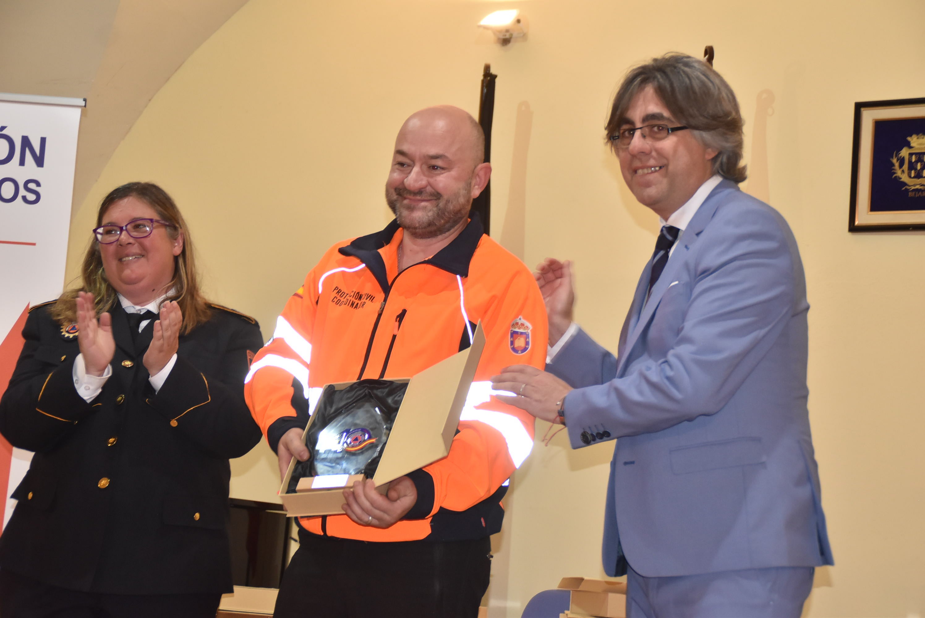Béjar celebra el 40 aniversario de Protección Civil con una jornada de exhibición y reconocimientos