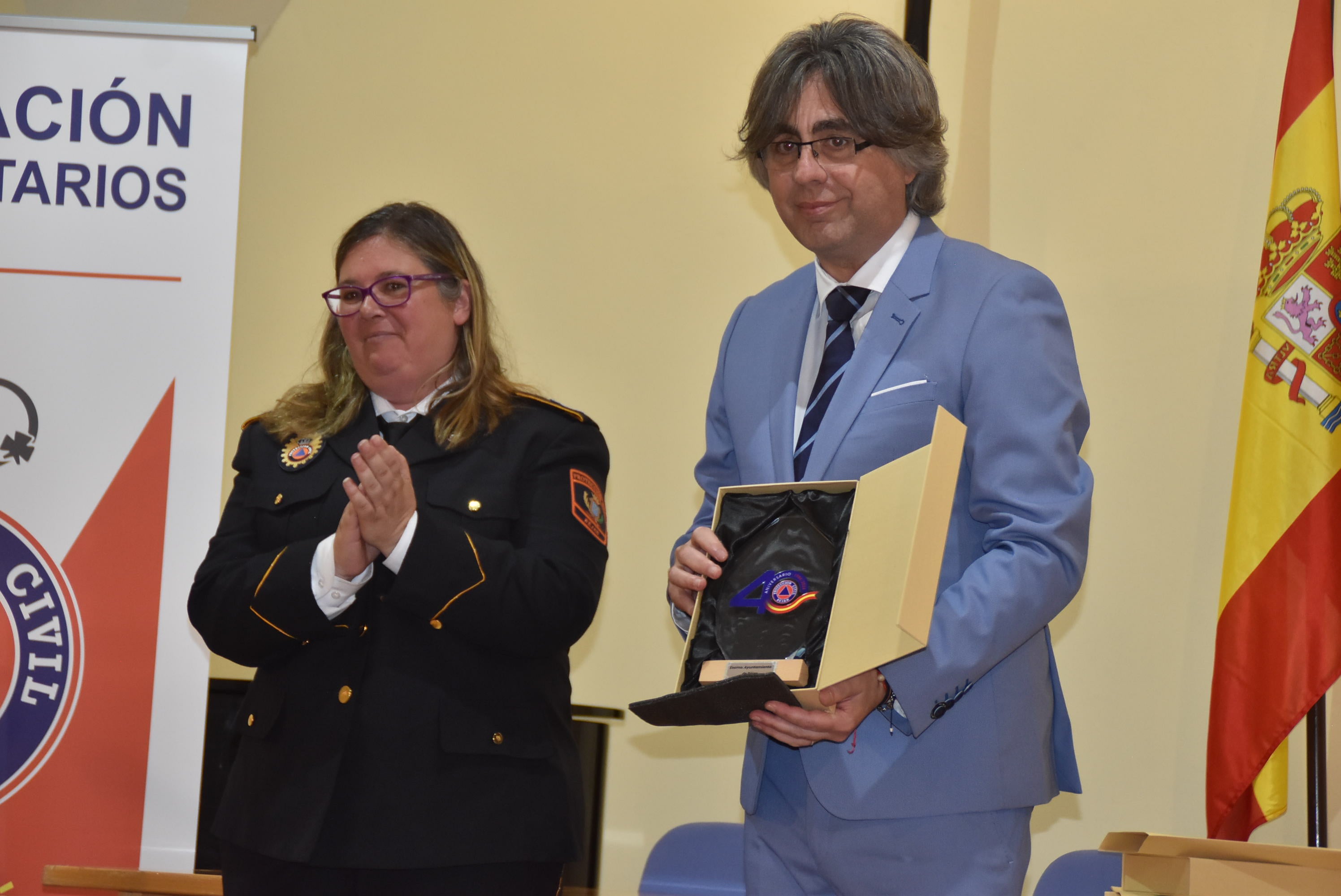 Béjar celebra el 40 aniversario de Protección Civil con una jornada de exhibición y reconocimientos