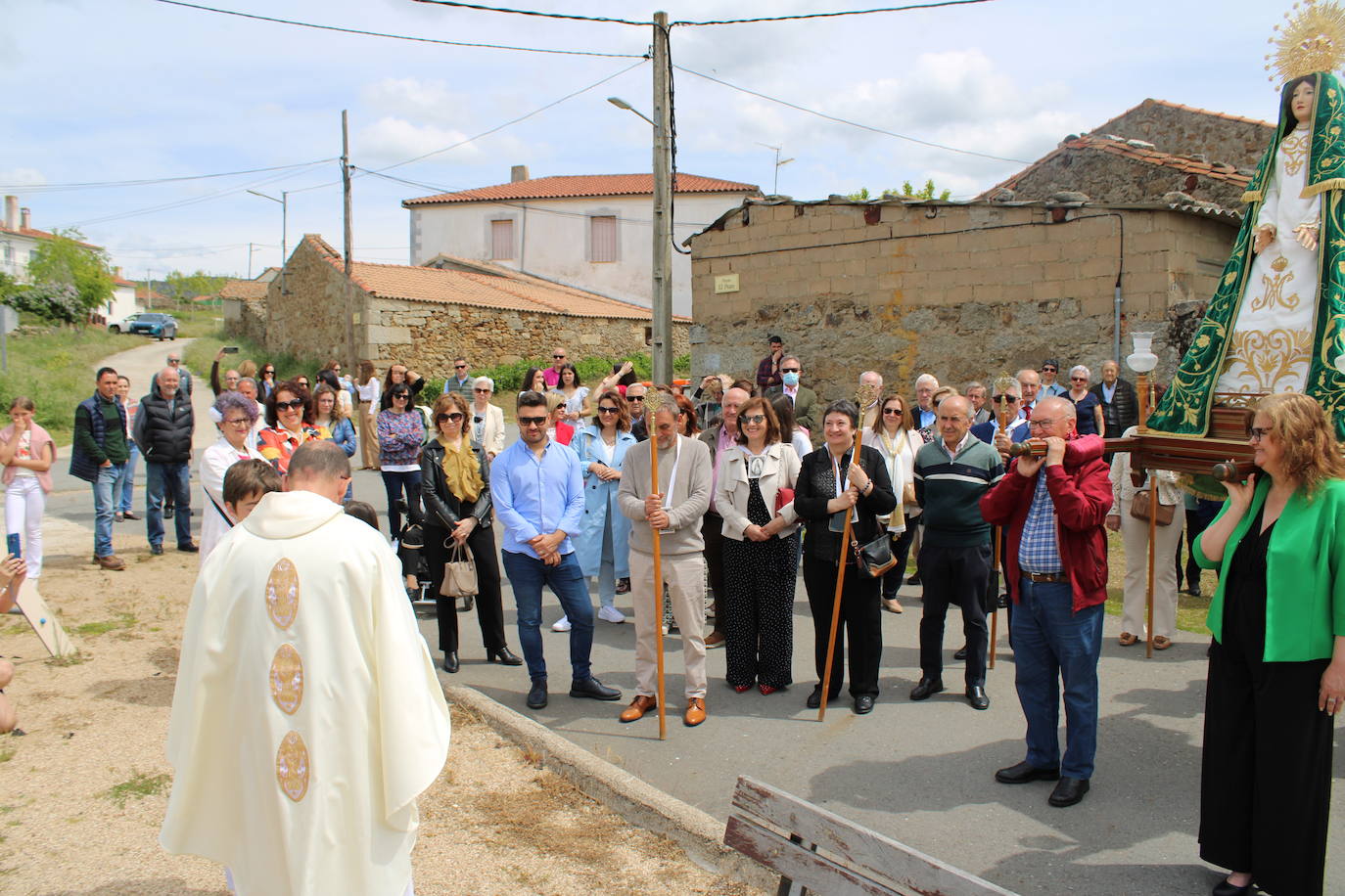 Bercimuelle honra a la Virgen del Monte
