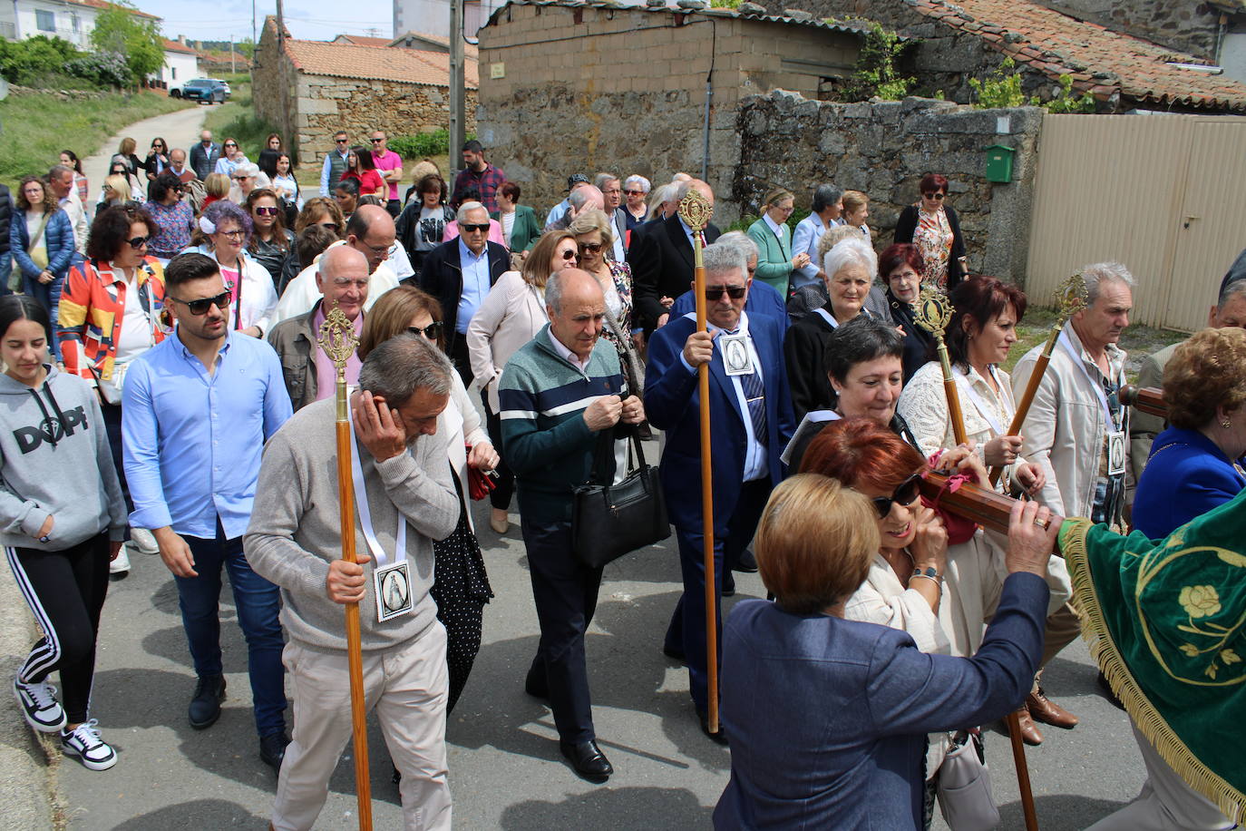 Bercimuelle honra a la Virgen del Monte