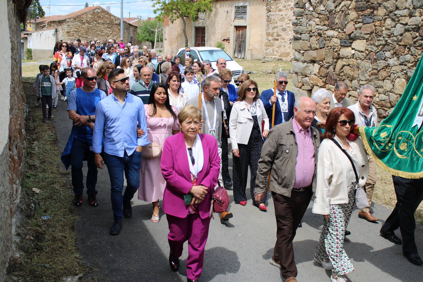 Bercimuelle honra a la Virgen del Monte