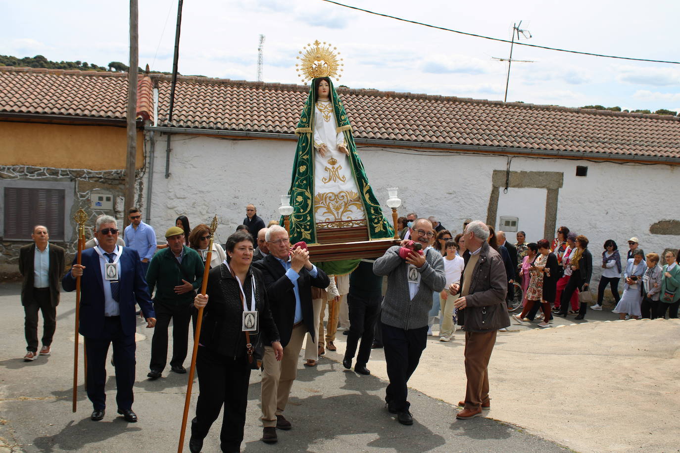Bercimuelle honra a la Virgen del Monte