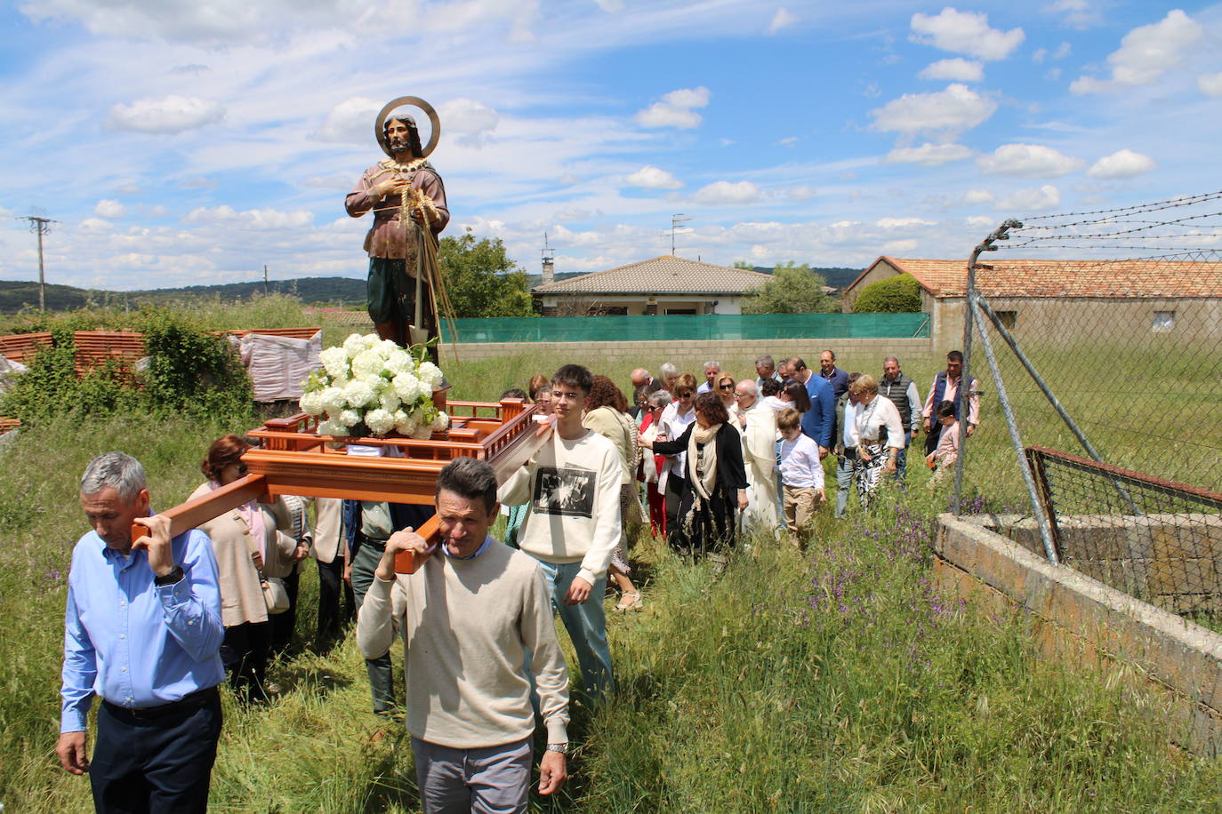 Bendiciones de los campos del Sangusín desde Peromingo