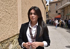 La joven albense Virginia González.