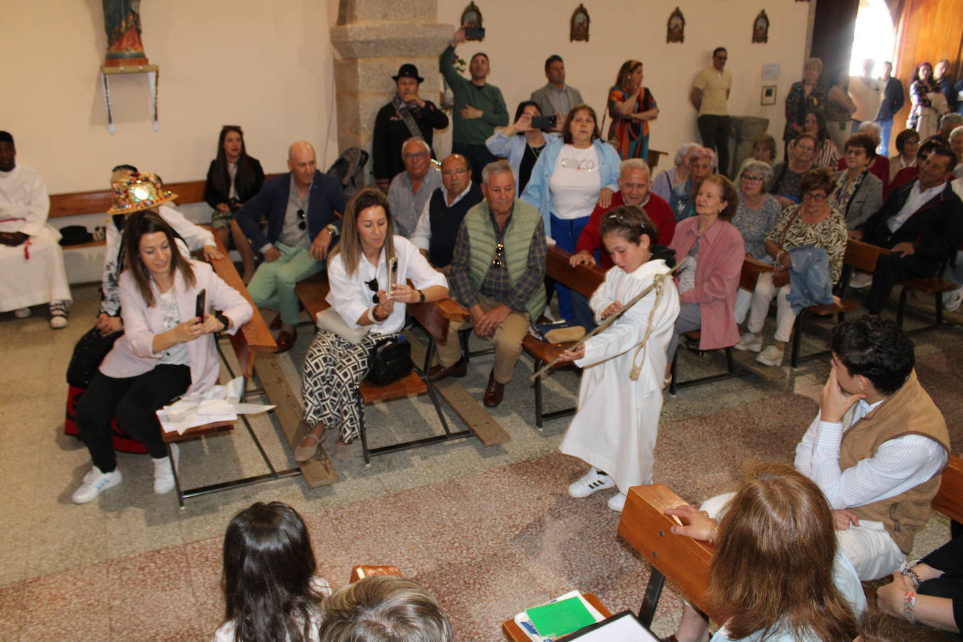 Encuentro de seis imágenes de San Isidro para bendecir los campos del Alto Alagón