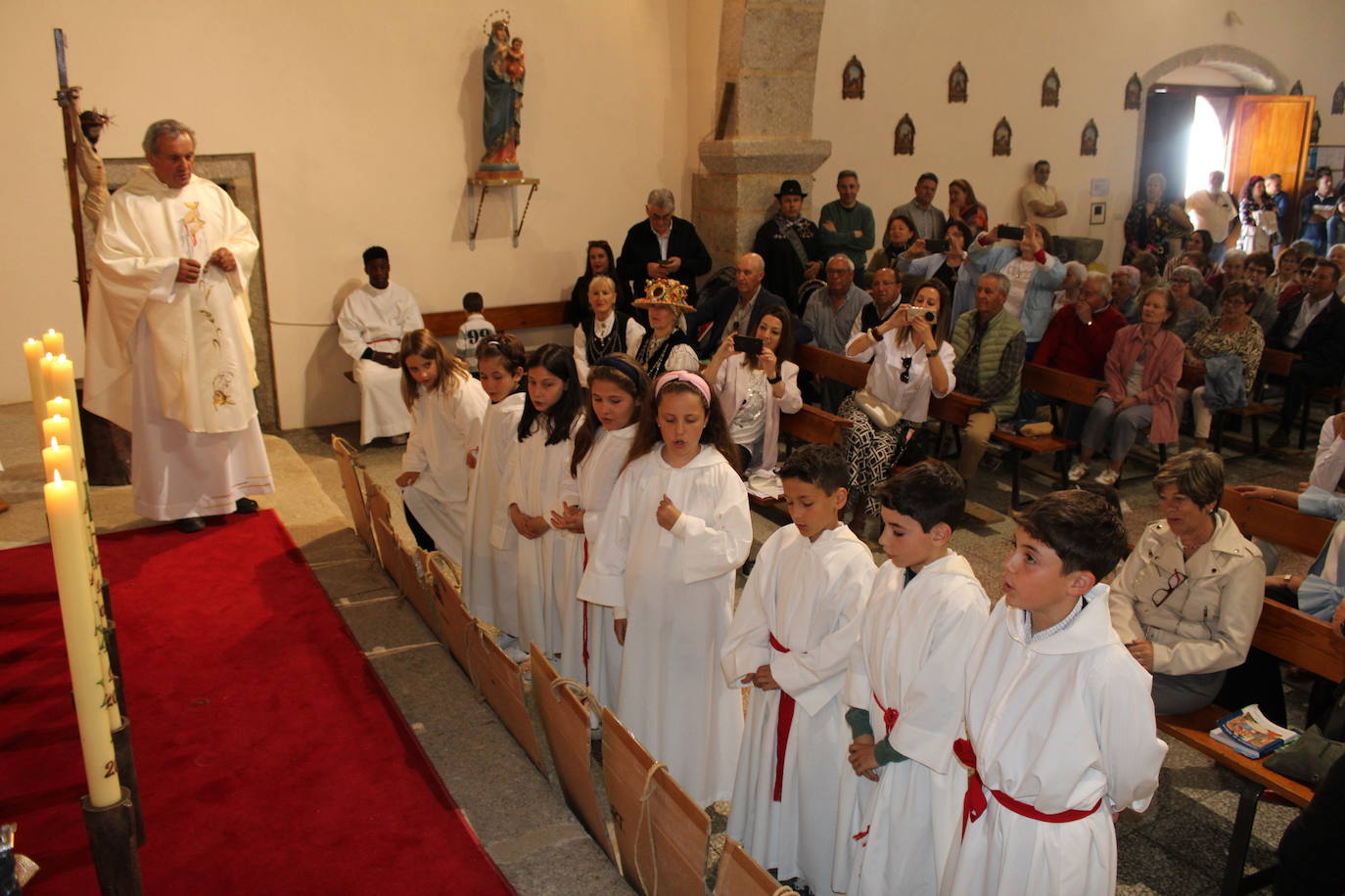 Encuentro de seis imágenes de San Isidro para bendecir los campos del Alto Alagón