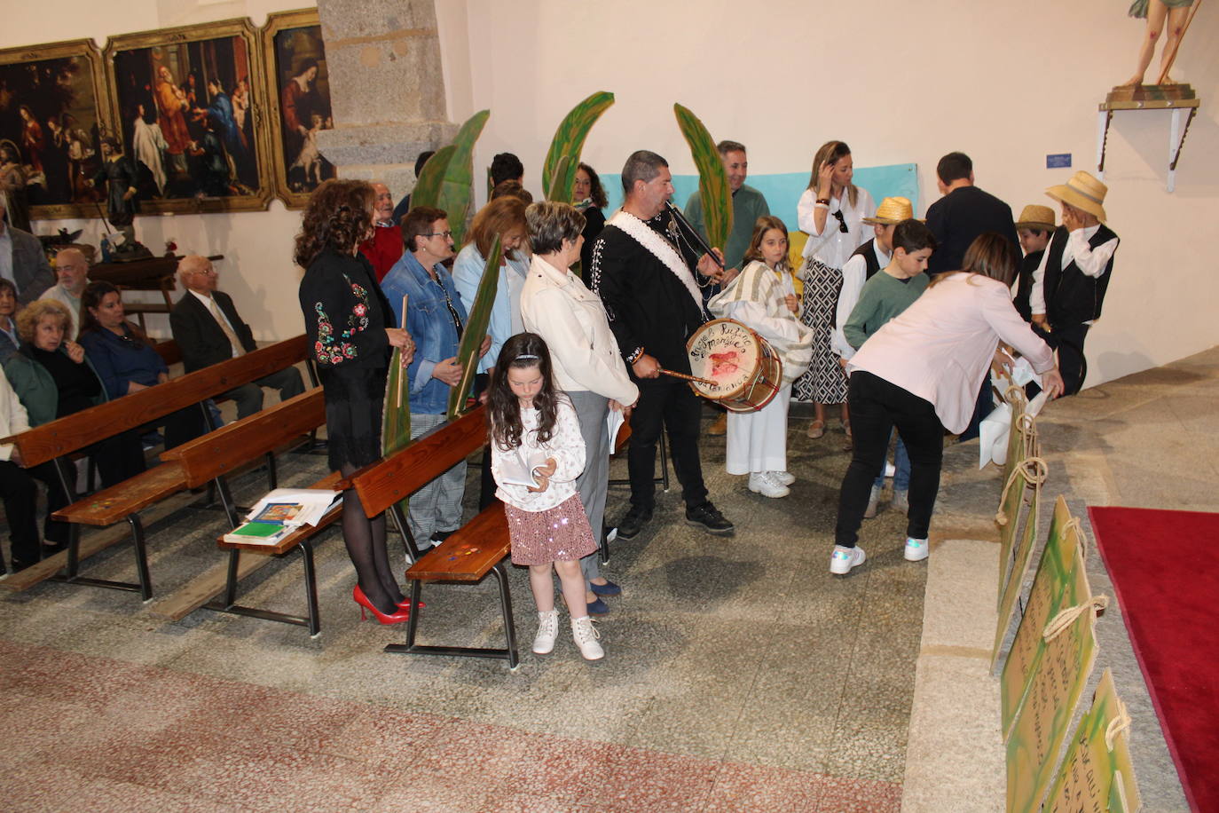 Encuentro de seis imágenes de San Isidro para bendecir los campos del Alto Alagón