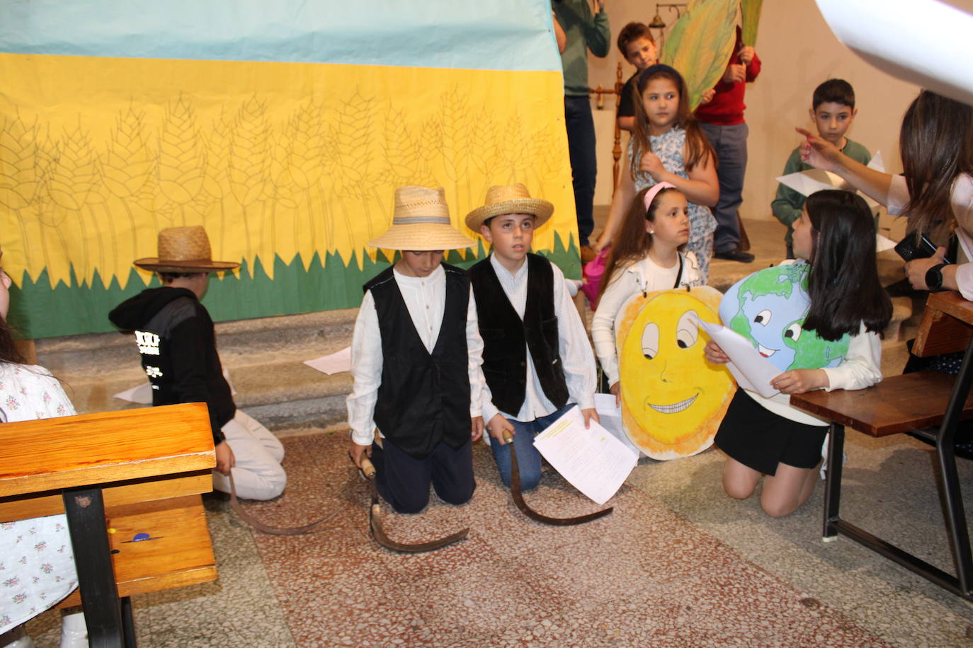 Encuentro de seis imágenes de San Isidro para bendecir los campos del Alto Alagón