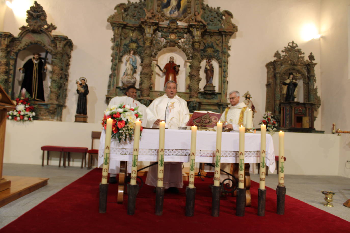 Encuentro de seis imágenes de San Isidro para bendecir los campos del Alto Alagón
